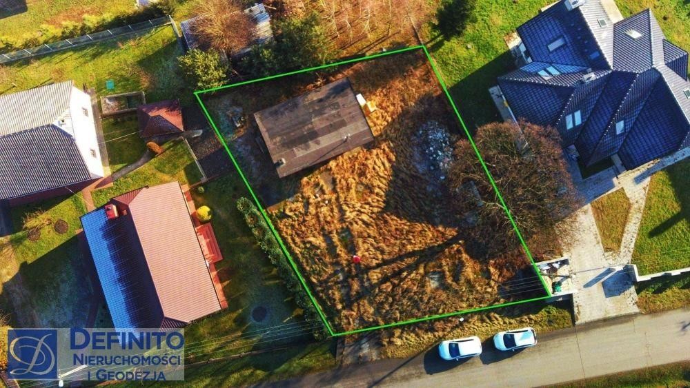 Działka z lokalem Zabierzów Bocheński