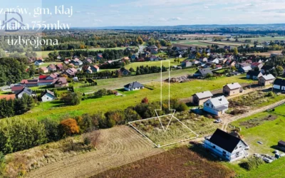 Szarów – dz. budowlana z mediami, blisko SKA i Puszczy Niepołomickiej