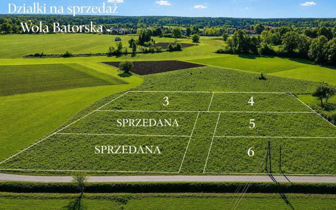 Działka budowlana Wola Batorska