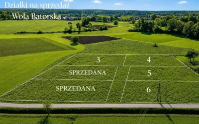 Działka budowlana Wola Batorska
