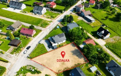 Działka budowlana w Niepołomicach – Podłężanka | gm. Niepołomice