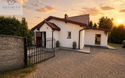 Dom W Dąbrowie – Duża Działka 12 Arów.