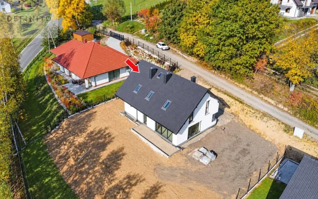 Dom z pięknym widokiem w Kobylcu